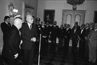 Incontro con i presidenti delle Associazioni combattentistiche e d'arma