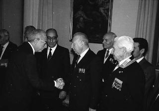 Incontro con i presidenti delle Associazioni combattentistiche e d'arma