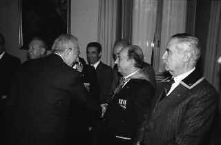 Incontro con i presidenti delle Associazioni combattentistiche e d'arma