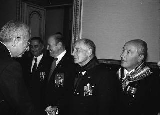 Incontro con i presidenti delle Associazioni combattentistiche e d'arma