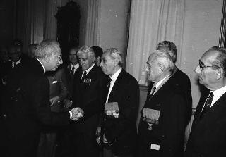 Incontro con i presidenti delle Associazioni combattentistiche e d'arma