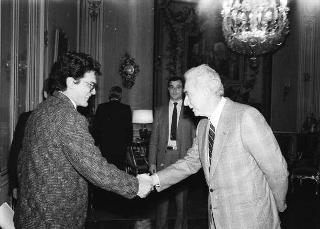 Incontro con una delegazione della Federazione giovanile comunista italiana