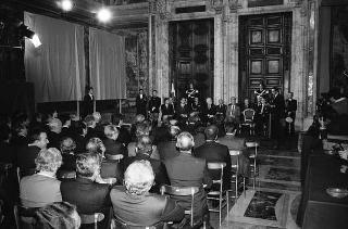 Incontro con il Comitato organizzatore di "Italia '90" e presentazione dei Campionati del mondo di calcio del 1990