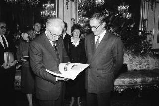Incontro con una delegazione del Landkreis di Dillingen (Repubblica Federale di Germania)