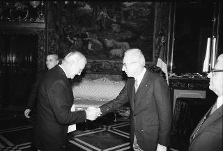 Sven Fredrik Hedin, nuovo ambasciatore del Regno di Svezia; Noureddine Mejdoub, nuovo ambasciatore della Repubblica di Tunisia; Friedrik Ruth, nuovo ambasciatore della Repubblica Federale di Germania: presentazione lettere credenziali