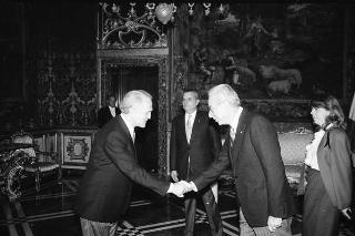 Sven Fredrik Hedin, nuovo ambasciatore del Regno di Svezia; Noureddine Mejdoub, nuovo ambasciatore della Repubblica di Tunisia; Friedrik Ruth, nuovo ambasciatore della Repubblica Federale di Germania: presentazione lettere credenziali