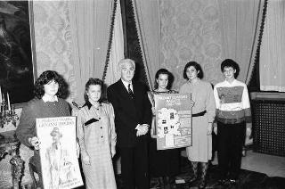 Incontro con i promotori, la giuria e i vincitori del Premio Comisso per la narrativa e la biografia e del Premio Comisso ragazzi per il 1986
