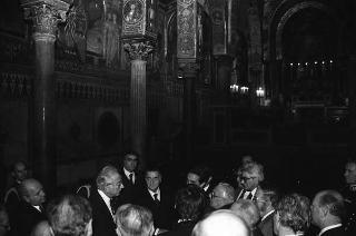 Visita ufficiale del Presidente della Repubblica Francesco Cossiga alla città di Palermo, in occasione del 50° anniversario della morte di Luigi Pirandello