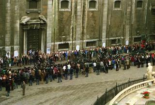 Visita ufficiale del Presidente della Repubblica Francesco Cossiga alla città di Palermo, in occasione del 50° anniversario della morte di Luigi Pirandello