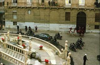 Visita ufficiale del Presidente della Repubblica Francesco Cossiga alla città di Palermo, in occasione del 50° anniversario della morte di Luigi Pirandello