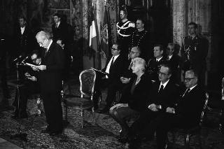 Presentazione degli auguri da parte del Corpo diplomatico in occasione delle festività natalizie