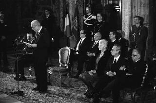 Presentazione degli auguri da parte del Corpo diplomatico in occasione delle festività natalizie