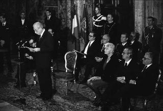 Presentazione degli auguri da parte del Corpo diplomatico in occasione delle festività natalizie