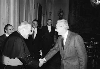 Ricevimento delle Alte cariche dello Stato per gli auguri di Natale e Capodanno