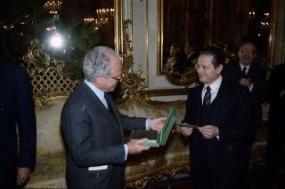 Cerimonia di congedo del Segretario Generale Antonio Maccanico