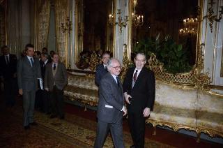 Cerimonia di congedo del Segretario Generale Antonio Maccanico