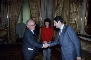 Cerimonia di congedo del Segretario Generale Antonio Maccanico
