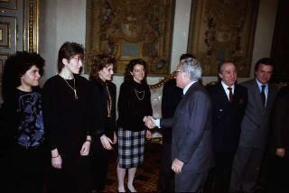 Cerimonia di congedo del Segretario Generale Antonio Maccanico