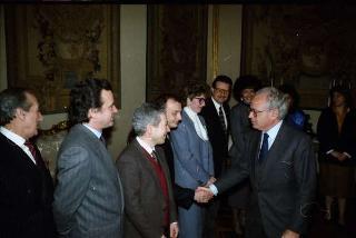 Cerimonia di congedo del Segretario Generale Antonio Maccanico