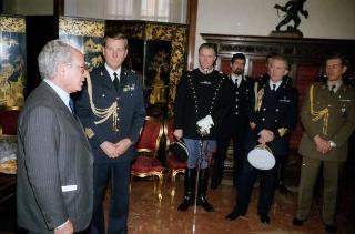 Cerimonia di congedo del Segretario Generale Antonio Maccanico