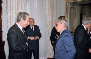 Cerimonia di congedo del Segretario Generale Antonio Maccanico