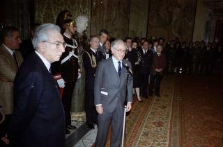 Cerimonia di congedo del Segretario Generale Antonio Maccanico