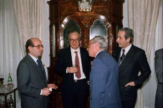 Cerimonia di congedo del Segretario Generale Antonio Maccanico