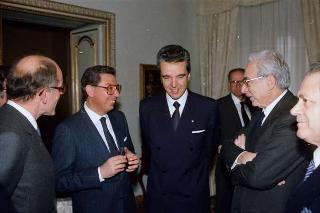 Cerimonia di congedo del Segretario Generale Antonio Maccanico