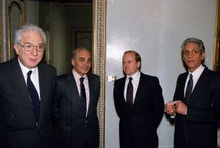 Cerimonia di congedo del Segretario Generale Antonio Maccanico