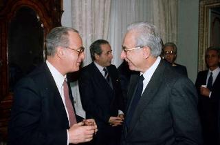 Cerimonia di congedo del Segretario Generale Antonio Maccanico
