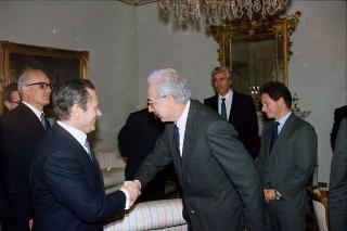 Cerimonia di congedo del Segretario Generale Antonio Maccanico