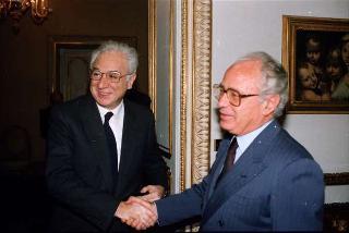 Cerimonia di congedo del Segretario Generale Antonio Maccanico