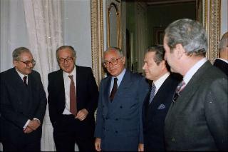 Cerimonia di congedo del Segretario Generale Antonio Maccanico