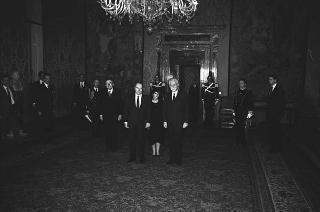 Incontro con il Presidente della Repubblica Francese François Mitterand