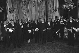 Incontro con una delegazione di partecipanti al Convegno del Comitato d'azione per l'Europa
