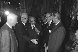 Incontro con una delegazione di partecipanti al Convegno del Comitato d'azione per l'Europa