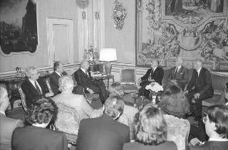 Incontro con il Comitato promotore, la giuria e i vincitori dei "Premi internazionali Roma per la stampa"