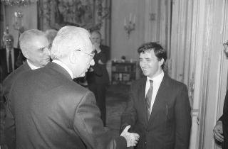 Incontro con il Comitato promotore, la giuria e i vincitori dei "Premi internazionali Roma per la stampa"
