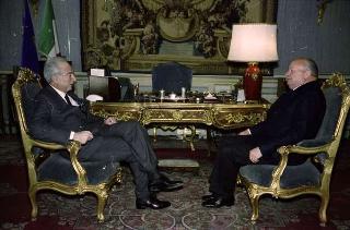 Gen. C.A. Giorgio Donati, già comandante delle F.T.A.S.E.: visita di congedo