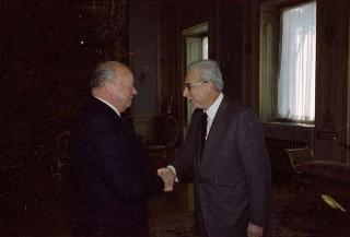 Gen. C.A. Giorgio Donati, già comandante delle F.T.A.S.E.: visita di congedo