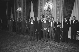 Giuseppe Manzari, Avvocato generale dello Stato, con i partecipanti al Convegno nazionale sul tema "L'Avvocatura nei principali ordinamenti giuridici"