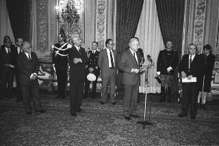 Giuseppe Manzari, Avvocato generale dello Stato, con i partecipanti al Convegno nazionale sul tema "L'Avvocatura nei principali ordinamenti giuridici"