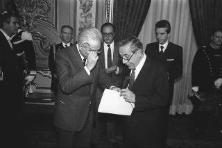 Giuseppe Manzari, Avvocato generale dello Stato, con i partecipanti al Convegno nazionale sul tema "L'Avvocatura nei principali ordinamenti giuridici"