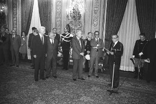 Giuseppe Manzari, Avvocato generale dello Stato, con i partecipanti al Convegno nazionale sul tema "L'Avvocatura nei principali ordinamenti giuridici"