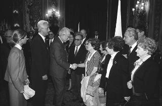 Giuseppe Manzari, Avvocato generale dello Stato, con i partecipanti al Convegno nazionale sul tema "L'Avvocatura nei principali ordinamenti giuridici"