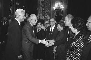 Giuseppe Manzari, Avvocato generale dello Stato, con i partecipanti al Convegno nazionale sul tema "L'Avvocatura nei principali ordinamenti giuridici"