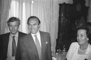 Incontro del Presidente della Repubblica Francesco Cossiga con gli autori e gli editori del libro "Elementare, Signor Presidente": per la presentazione dell'opera