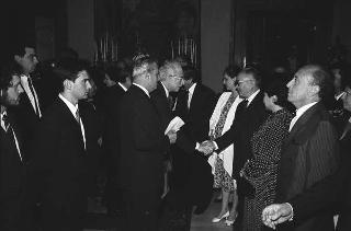 Ricevimento offerto dal Presidente della Repubblica Francesco Cossiga  alle Rappresentanze diplomatiche estere per la Festa della Repubblica