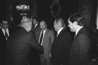 Ricevimento offerto dal Presidente della Repubblica Francesco Cossiga  alle Rappresentanze diplomatiche estere per la Festa della Repubblica