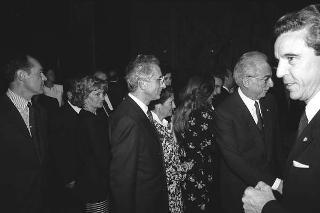 Ricevimento offerto dal Presidente della Repubblica Francesco Cossiga  alle Rappresentanze diplomatiche estere per la Festa della Repubblica